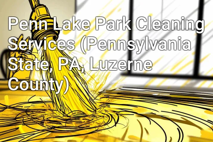 Penn Lake Park Cleaning Services (Pennsylvania State, PA, Luzerne County)