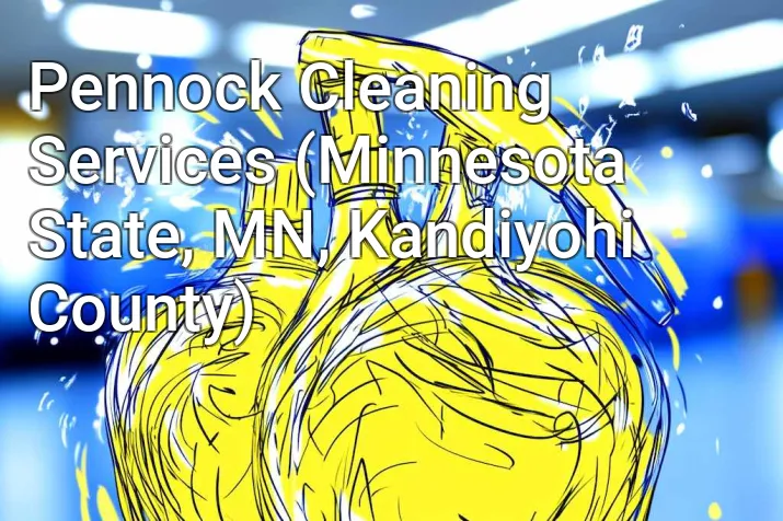 Pennock Cleaning Services (Minnesota State, MN, Kandiyohi County)