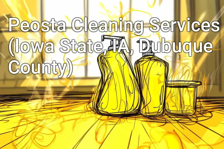 Peosta Cleaning Services (Iowa State, IA, Dubuque County)