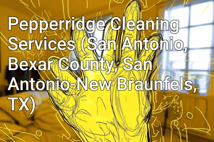 Pepperridge Cleaning Services (San Antonio, Bexar County, San Antonio-New Braunfels, TX)