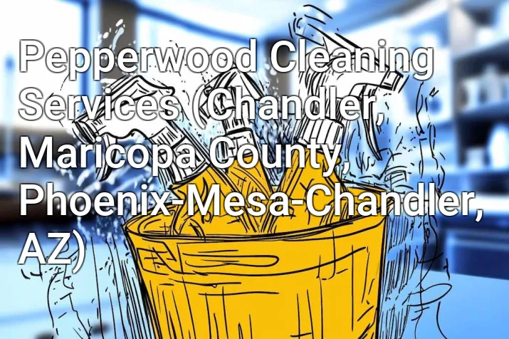 Pepperwood Cleaning Services (Chandler, Maricopa County, Phoenix-Mesa-Chandler, AZ)