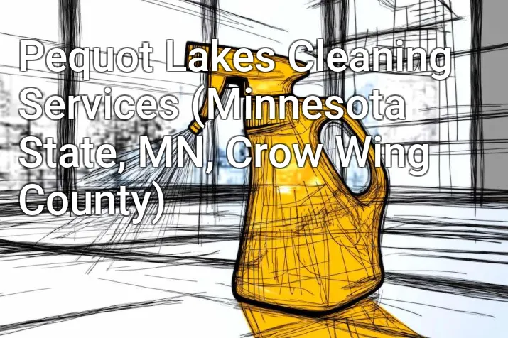 Pequot Lakes Cleaning Services (Minnesota State, MN, Crow Wing County)