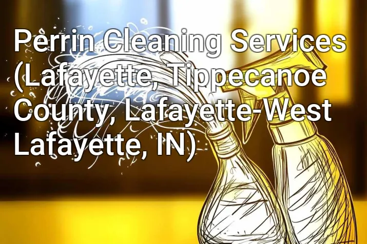 Perrin Cleaning Services (Lafayette, Tippecanoe County, Lafayette-West Lafayette, IN)