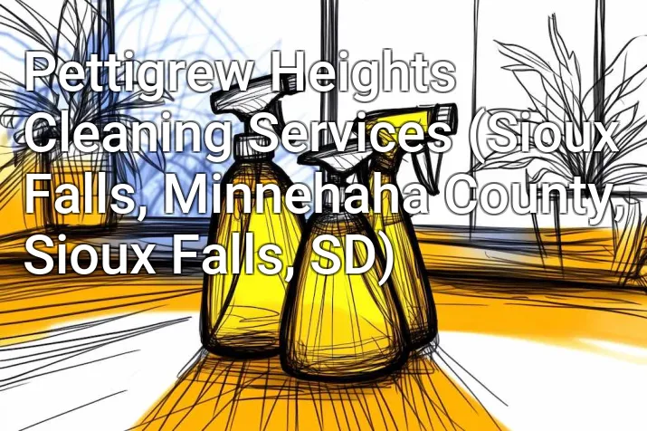 Pettigrew Heights Cleaning Services (Sioux Falls, Minnehaha County, Sioux Falls, SD)