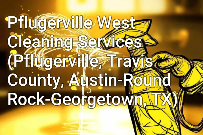 Pflugerville West Cleaning Services (Pflugerville, Travis County, Austin-Round Rock-Georgetown, TX)
