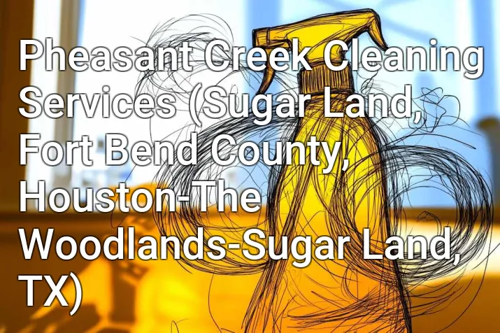Pheasant Creek Cleaning Services (Sugar Land, Fort Bend County, Houston-The Woodlands-Sugar Land, TX)