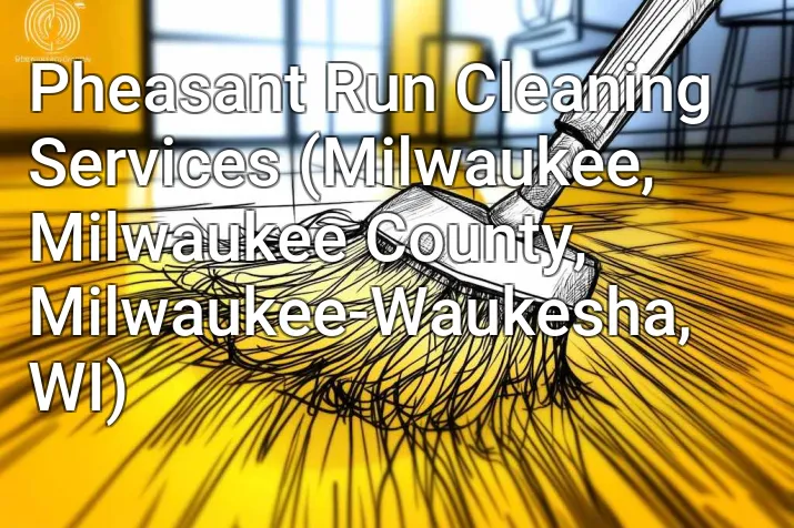 Pheasant Run Cleaning Services (Milwaukee, Milwaukee County, Milwaukee-Waukesha, WI)