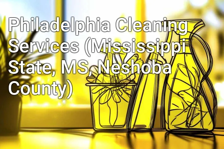 Philadelphia Cleaning Services (Mississippi State, MS, Neshoba County)