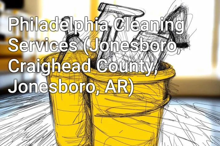 Philadelphia Cleaning Services (Jonesboro, Craighead County, Jonesboro, AR)