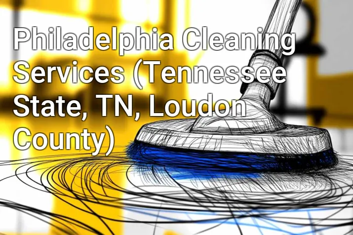Philadelphia Cleaning Services (Tennessee State, TN, Loudon County)
