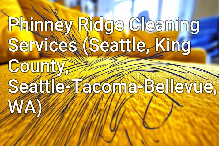 Phinney Ridge Cleaning Services (Seattle, King County, Seattle-Tacoma-Bellevue, WA)
