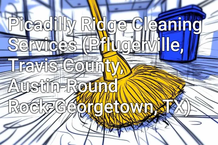 Picadilly Ridge Cleaning Services (Pflugerville, Travis County, Austin-Round Rock-Georgetown, TX)