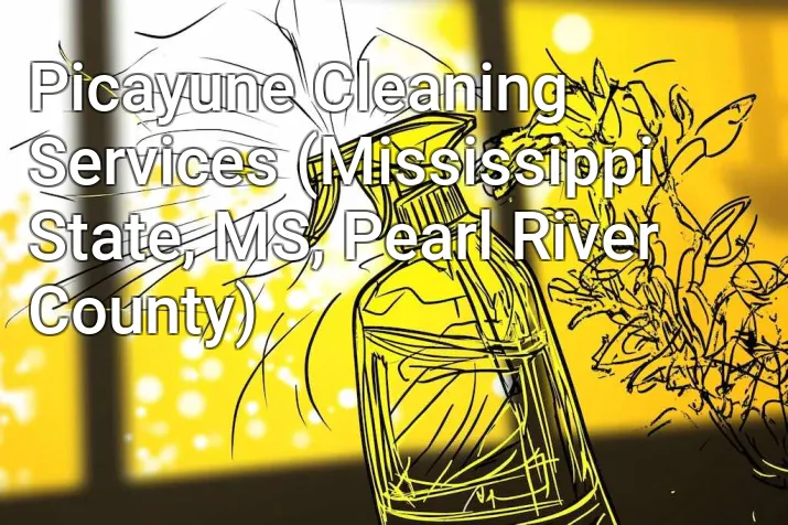 Picayune Cleaning Services (Mississippi State, MS, Pearl River County)