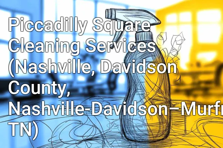 Piccadilly Square Cleaning Services (Nashville, Davidson County, Nashville-Davidson–Murfreesboro–Franklin, TN)