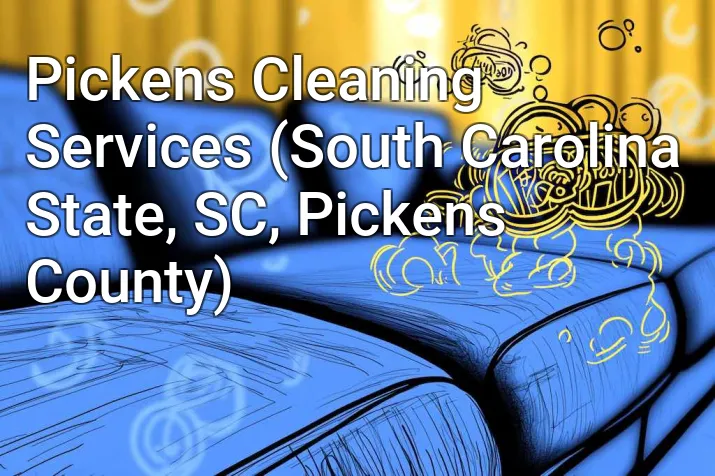 Pickens Cleaning Services (South Carolina State, SC, Pickens County)