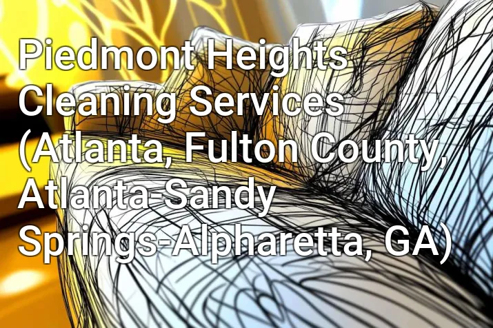 Piedmont Heights Cleaning Services (Atlanta, Fulton County, Atlanta-Sandy Springs-Alpharetta, GA)
