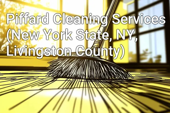 Piffard Cleaning Services (New York State, NY, Livingston County)