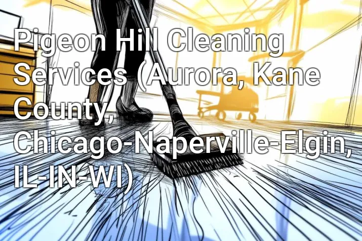 Pigeon Hill Cleaning Services (Aurora, Kane County, Chicago-Naperville-Elgin, IL-IN-WI)