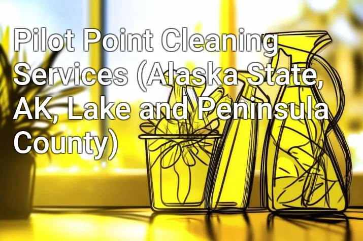 Pilot Point Cleaning Services (Alaska State, AK, Lake and Peninsula County)