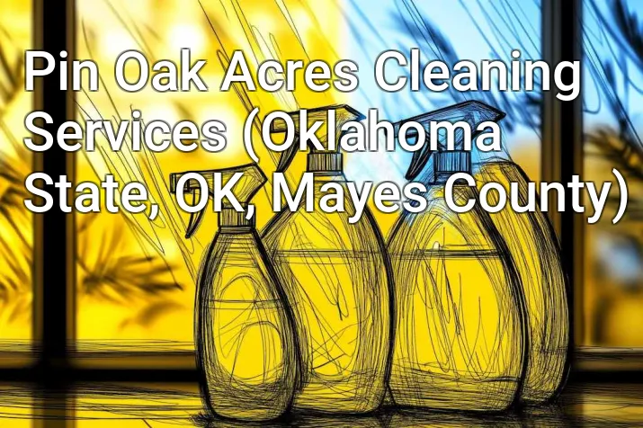 Pin Oak Acres Cleaning Services (Oklahoma State, OK, Mayes County)
