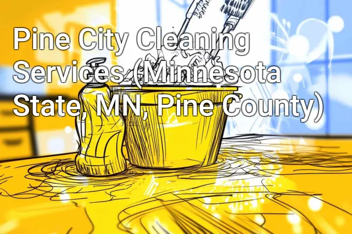 Pine City Cleaning Services (Minnesota State, MN, Pine County)