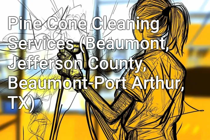 Pine Cone Cleaning Services (Beaumont, Jefferson County, Beaumont-Port Arthur, TX)