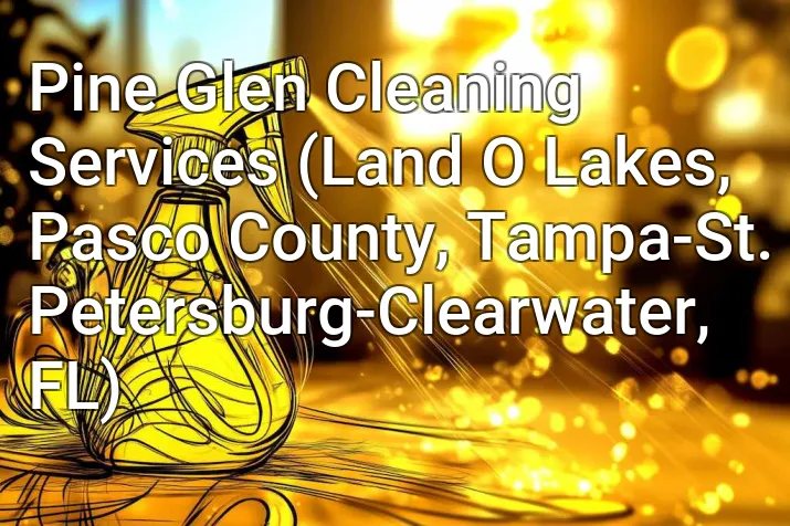 Pine Glen Cleaning Services (Land O Lakes, Pasco County, Tampa-St. Petersburg-Clearwater, FL)