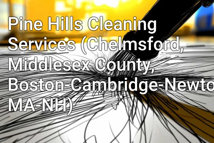 Pine Hills Cleaning Services (Chelmsford, Middlesex County, Boston-Cambridge-Newton, MA-NH)