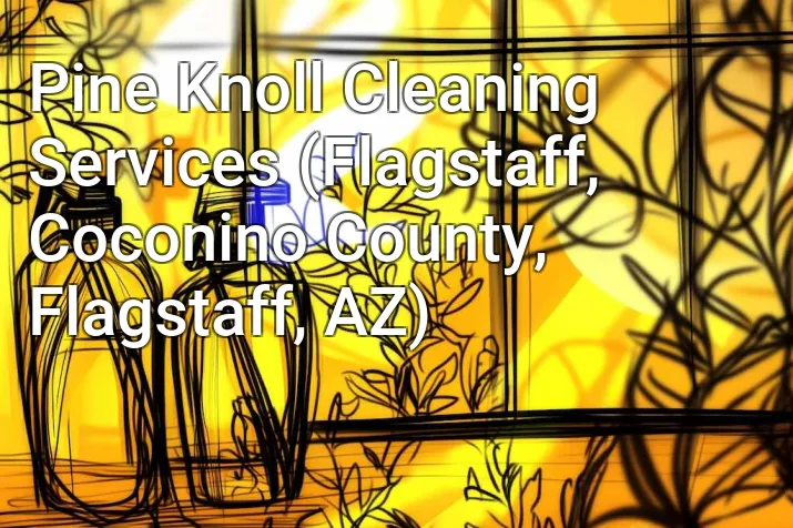 Pine Knoll Cleaning Services (Flagstaff, Coconino County, Flagstaff, AZ)