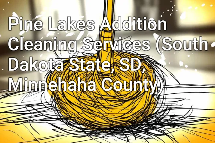 Pine Lakes Addition Cleaning Services (South Dakota State, SD, Minnehaha County)