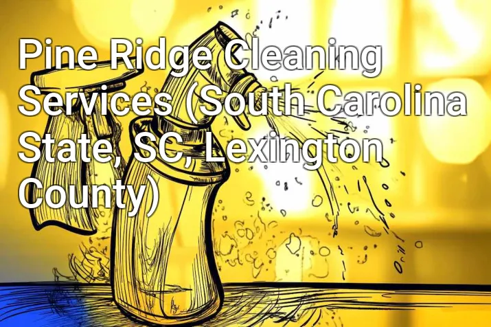 Pine Ridge Cleaning Services (South Carolina State, SC, Lexington County)