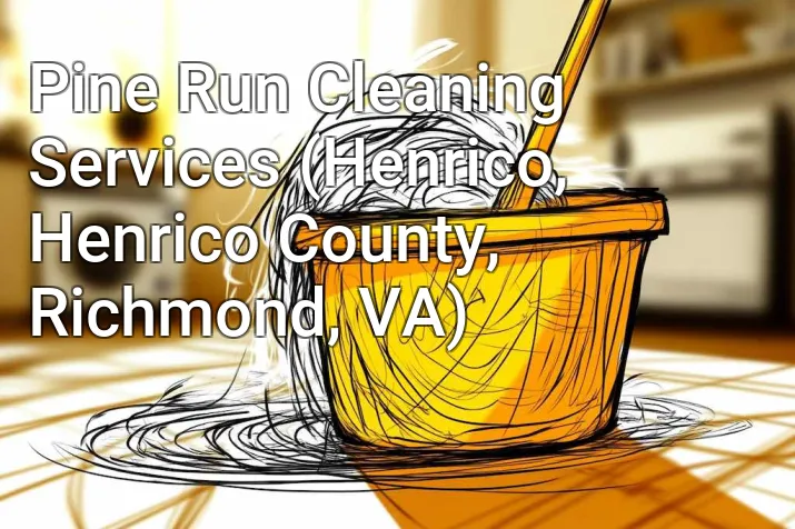 Pine Run Cleaning Services (Henrico, Henrico County, Richmond, VA)