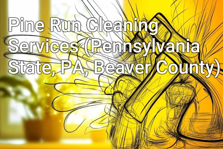 Pine Run Cleaning Services (Pennsylvania State, PA, Beaver County)