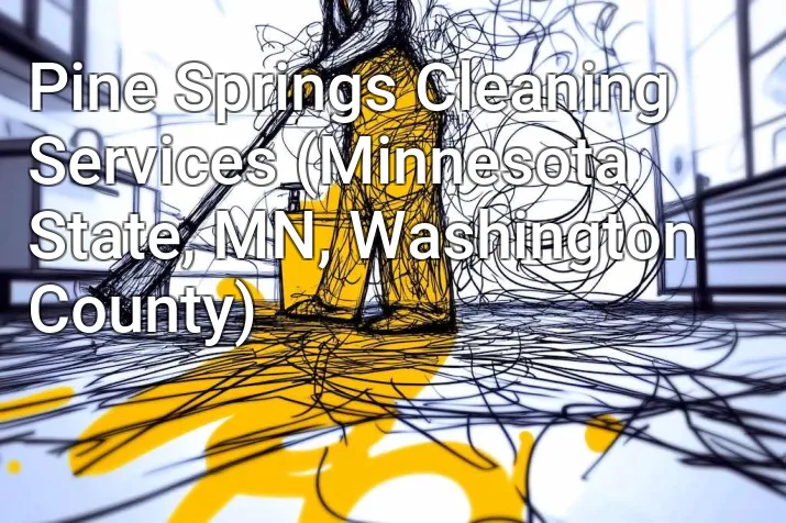 Pine Springs Cleaning Services (Minnesota State, MN, Washington County)
