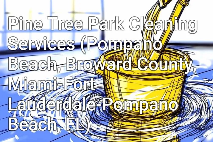 Pine Tree Park Cleaning Services (Pompano Beach, Broward County, Miami-Fort Lauderdale-Pompano Beach, FL)