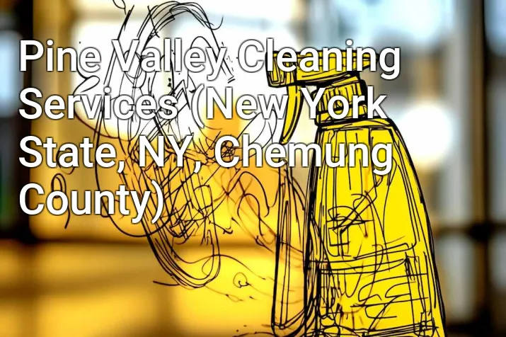 Pine Valley Cleaning Services (New York State, NY, Chemung County)
