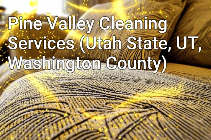 Pine Valley Cleaning Services (Utah State, UT, Washington County)