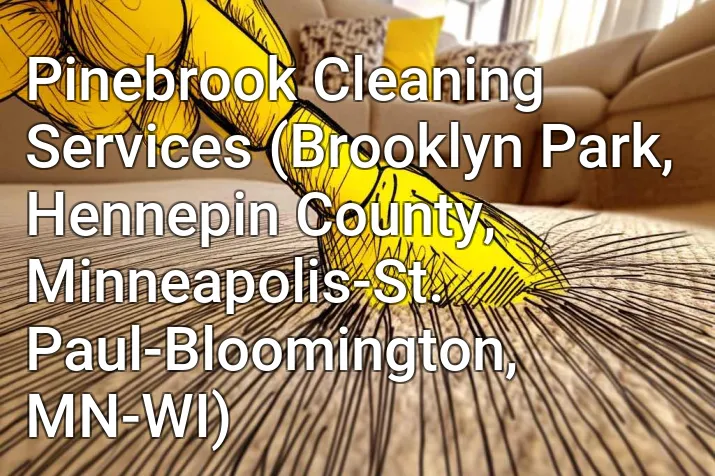 Pinebrook Cleaning Services (Brooklyn Park, Hennepin County, Minneapolis-St. Paul-Bloomington, MN-WI)