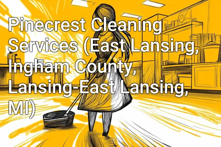 Pinecrest Cleaning Services (East Lansing, Ingham County, Lansing-East Lansing, MI)