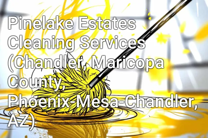 Pinelake Estates Cleaning Services (Chandler, Maricopa County, Phoenix-Mesa-Chandler, AZ)