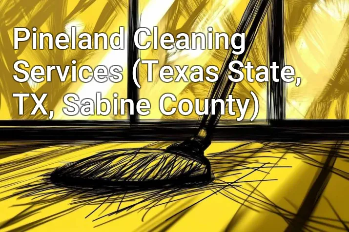 Pineland Cleaning Services (Texas State, TX, Sabine County)