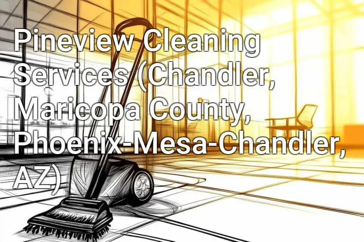Pineview Cleaning Services (Chandler, Maricopa County, Phoenix-Mesa-Chandler, AZ)