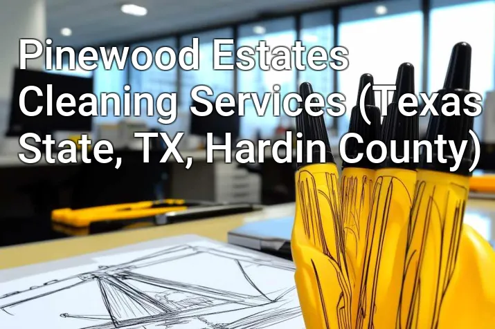 Pinewood Estates Cleaning Services (Texas State, TX, Hardin County)
