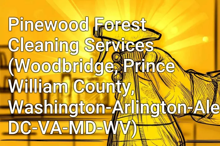 Pinewood Forest Cleaning Services (Woodbridge, Prince William County, Washington-Arlington-Alexandria, DC-VA-MD-WV)