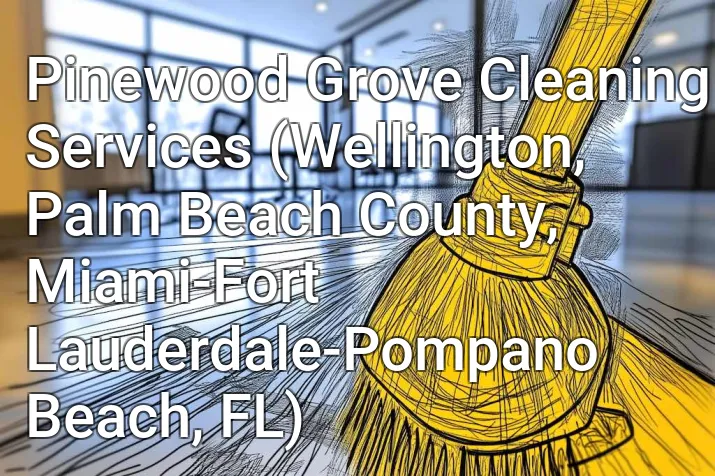 Pinewood Grove Cleaning Services (Wellington, Palm Beach County, Miami-Fort Lauderdale-Pompano Beach, FL)