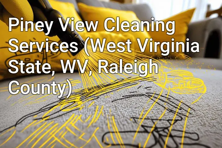 Piney View Cleaning Services (West Virginia State, WV, Raleigh County)