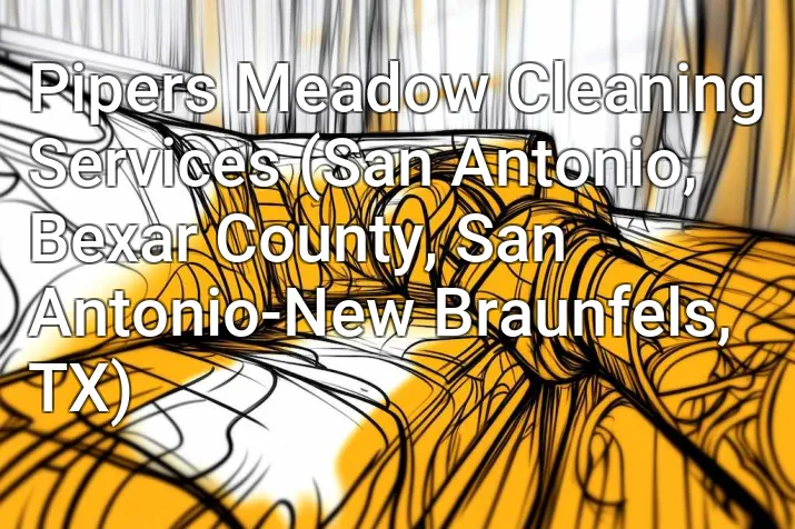 Pipers Meadow Cleaning Services (San Antonio, Bexar County, San Antonio-New Braunfels, TX)