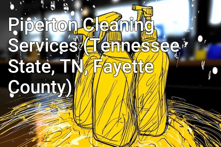 Piperton Cleaning Services (Tennessee State, TN, Fayette County)