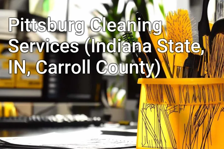 Pittsburg Cleaning Services (Indiana State, IN, Carroll County)