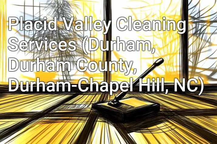 Placid Valley Cleaning Services (Durham, Durham County, Durham-Chapel Hill, NC)